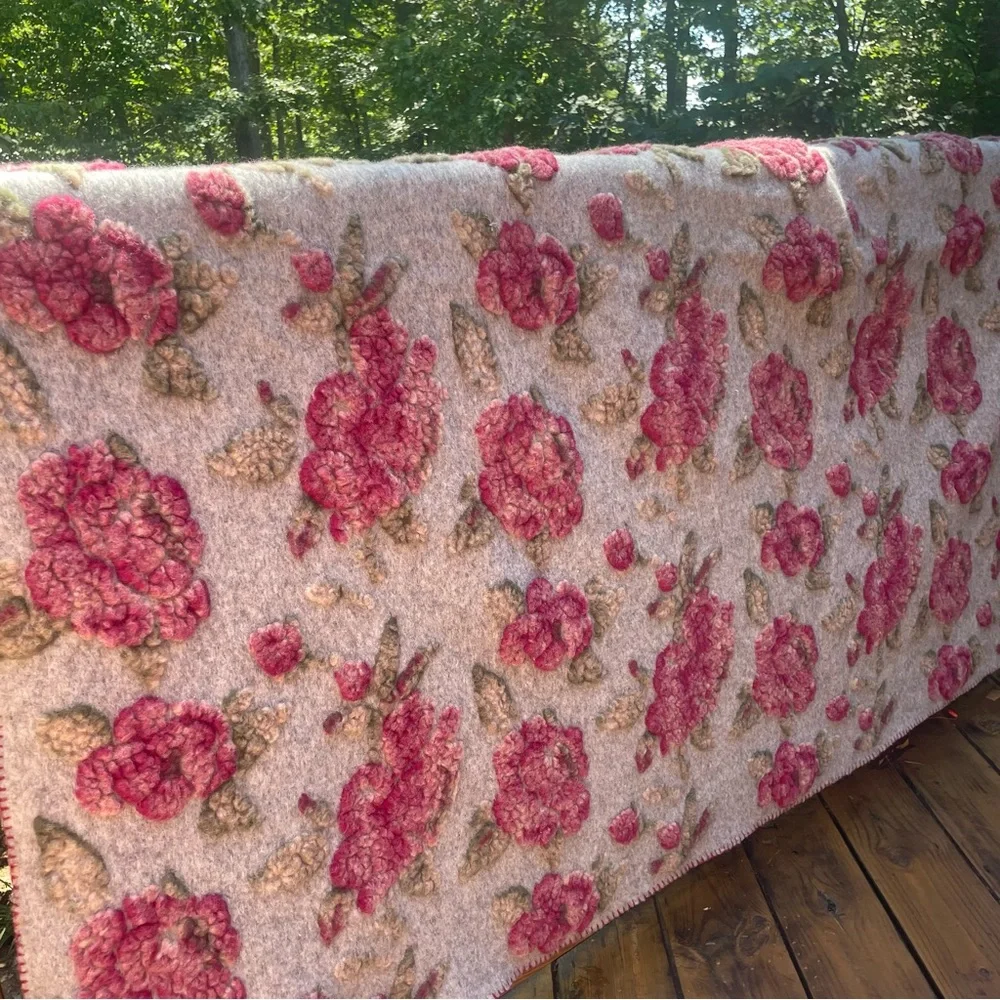 Anthropologie- Frati Textiles- Buongiorno Throw Blanket